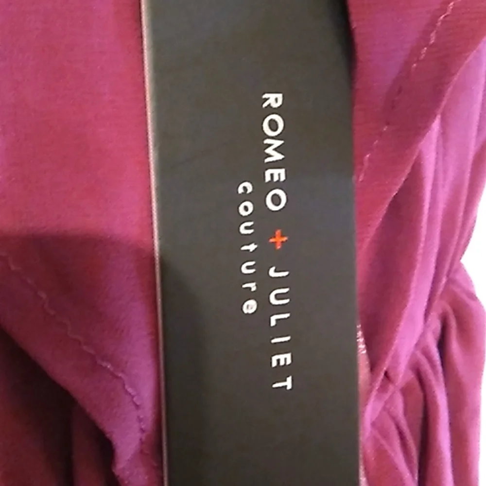 (X-56) SALE! NWT Romeo & Juliet Couture Festival Fuchsia Dress Sz.M - Picture 8 of 13